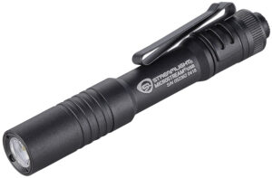 Streamlight 66601 MicroStream USB Pocket Light Black Anodized 50/250 Lumens White C4 LED