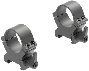 Leupold 174071 QRW2 Cross-Slot  Matte Black 1" High