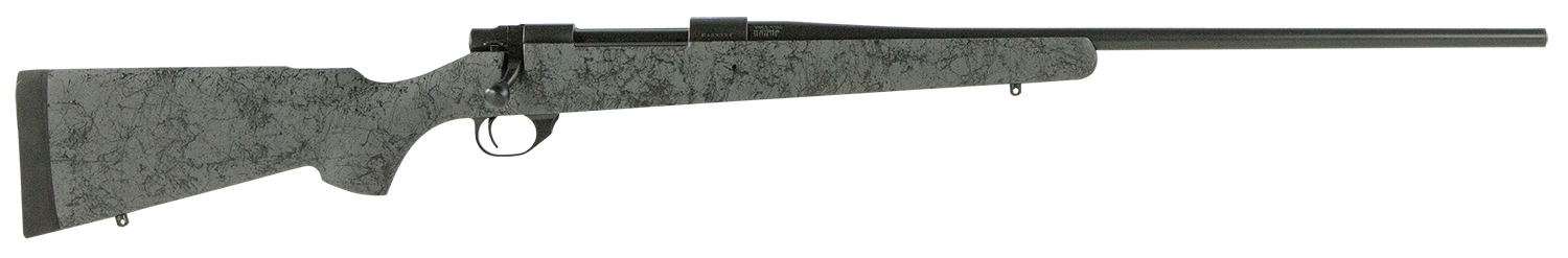 Howa HHS62601 M1500 HS Precision 270 Win 5+1 22" Barrel, Black Steel Receiver, Gray w/Black Webbing HS Precision Synthetic Stock