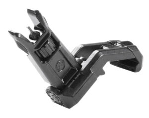 Magpul MAG525-BLK MBUS Pro Offset Sight Front  QPQ Melonited Steel Construction for AR-15