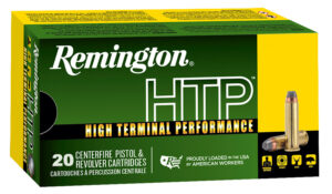 Remington Ammunition 22303 HTP  38Special+P 125gr Semi Jacketed Hollow Point 20 Per Box/25 Case
