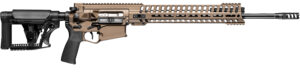 Patriot Ordnance Factory 01565 Revolution Gen4 6.5 Creedmoor 20" 20+1 Burnt Bronze Adjustable Magpul PRS Stock 14.5" M-LOK