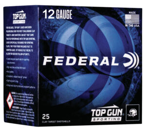 Federal TGS12875 Top Gun  12Gauge 2.75" 1oz 7.5Shot 25 Per Box/10 Case