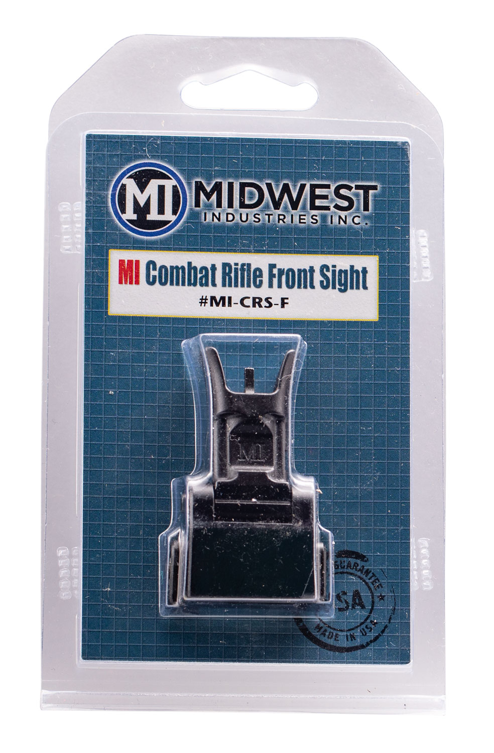 Midwest Industries MICRSF Combat Rifle Flip Front Sight Black for AR-15, M16, M4
