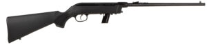 Savage Arms 40207 64 Takedown Full Size 22 LR 10+1 16.50" Black Satin Sporter Barrel, Satin Black Drilled & Tapped Carbon Steel Receiver, Matte Black Fixed Synthetic Stock, Right Hand