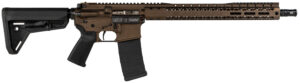 Black Rain Ordnance BROSSPMB SSP 5.56x45mm NATO 30+1 16" Chrome Moly Barrel, A2 Flash Hider, Midnight Bronze Cerakote 7075-T6 Receiver, Adjustable Magpul MOE SL Stock & Grip, Optics Ready