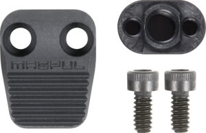 Magpul MAG568-BLK Enhanced AR Magazine Release Compatible w/ AR15/M4/M16 AR-Platform Black Anodized Black Aluminum