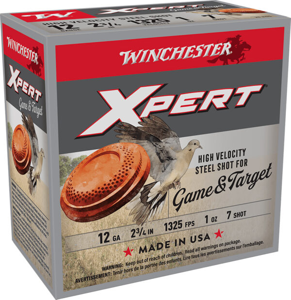 Winchester Ammo WE12GT7 Super X Xpert High Velocity 12Gauge 2.75" 1oz 7Shot 25 Per Box/10 Case