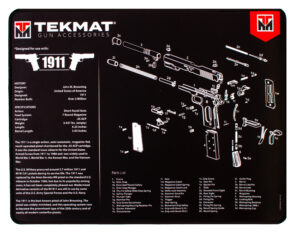 TekMat TEKR201911 Ultra 20 Cleaning Mat Black/White Rubber 15"x20" 1911 Parts Diagram