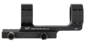 Midwest Industries MISM30G2 Gen 2 MI Scope Mount/Ring Combo Black Hardcoat Anodized