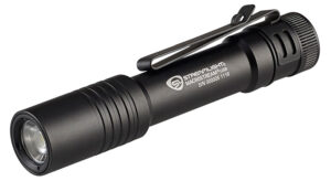 Streamlight 66320 Macrostream USB Everyday Carry Flashlight Black Anodized 50/500 Lumens White LED