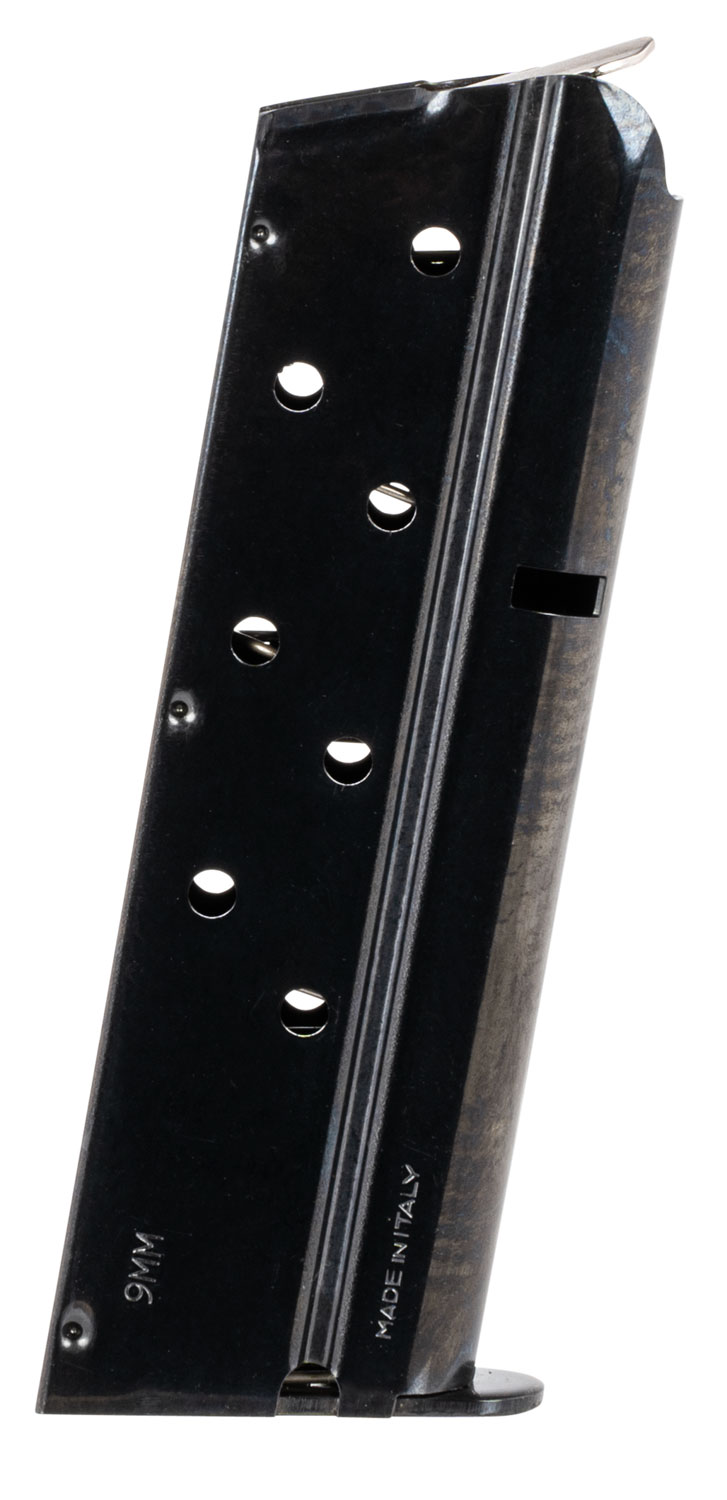 Mec-Gar MGCGOV9LCB Standard Blued Detachable 8rd 9mm Luger for 1911 Officer