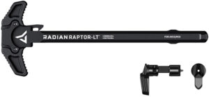 Radian Weapons R0290 Raptor LT Lightweight Charging Handle & 45/90 Talon Safety, Black, Ambi Controls, Fits Mil-Spec AR-15/M16 Platform