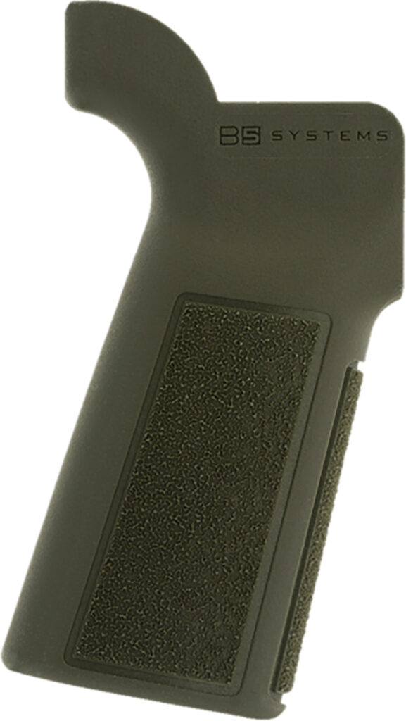 B5 Systems PGR1134 Type 23 P-Grip  OD Green Polymer, Aggressive Textured, Fits AR-Platform