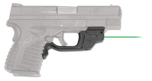 Crimson Trace 0147201 Laserguard  Fits Springfield XD-S, Green Laser Black Polymer