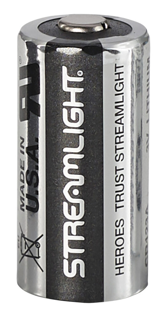 Streamlight 85177 CR123A Lithium Batteries  Silver/Black 3 Volts (12) Single Pack