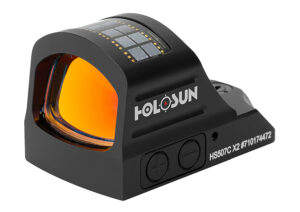 Holosun HS507CX2 507 Black Anodized 1 x 0.63" x 0.91" 2 MOA Red Dot/32 MOA Circle Multi Reticle