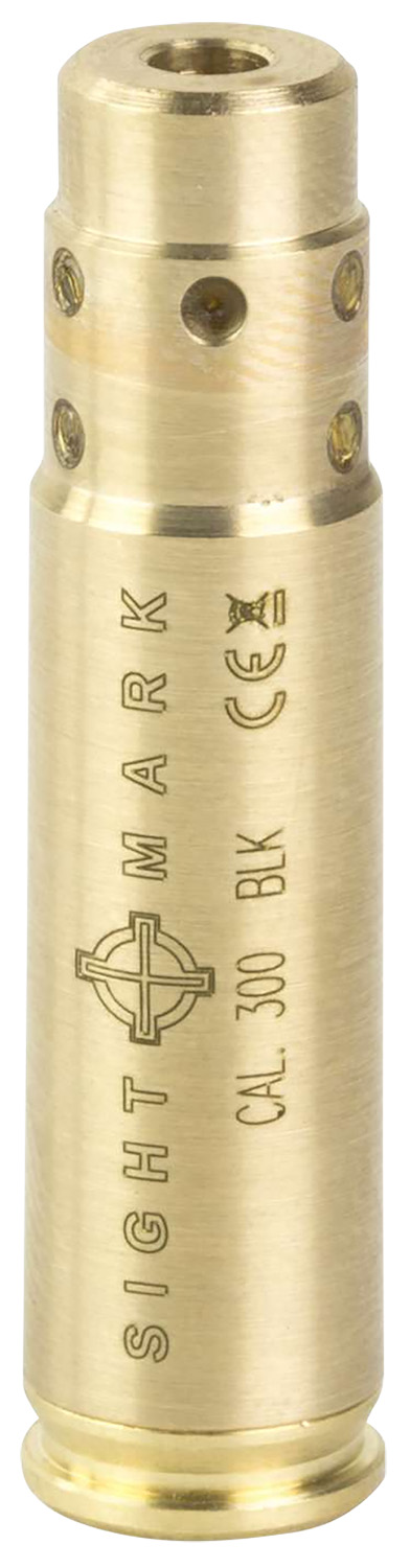 Sightmark SM39043 Boresight  Red Laser for 300 Blackout/ 7.62x35mm Brass Includes Battery Pack & Carrying Case