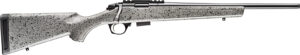 Bergara Rifles BMR003 BMR  Full Size 22 WMR 5+1/10+1 18" Matte Blued Steel Threaded Barrel & Drilled & Tapped Steel Receiver, Fixed Gray/Black Speckled Synthetic Stock