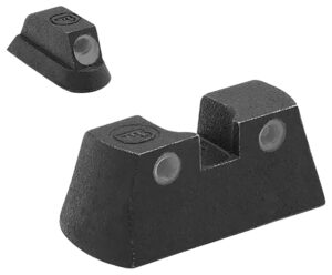Meprolight USA 177753101 Tru-Dot  Green Tritium White Outline Front Sight-Green Tritium White Outline Rear Sight CZ P-01