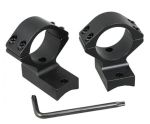 Talley 948749 Scope Mount/Ring Combo Black Anodized Aluminum 1" Tube Kimber 84M Medium Rings 0 MOA