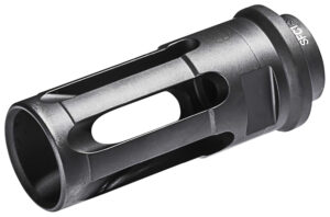SureFire SFCT5561228 Closed-Tine Flash Hider Black DLC Stainless Steel with 1/2"-28 tpi Threads & 2.30" OAL for 5.56x45mm NATO AR-15