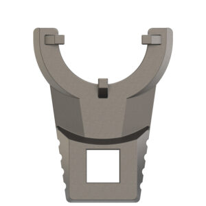 Real Avid AVMFESCNW Master -Fit Extended & Standard Castle Nut Wrench Titanium/Stainless Steel for AR-Platform