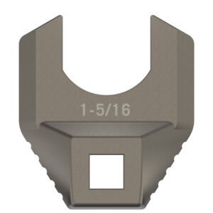 Real Avid AVMF1516BNW Master -Fit Barrell Nut Wrench 1 5/16" Titanium Titanium/Stainless Steel AR-Platform Free-Float Handle