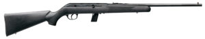 Savage Arms 40203 64 F Full Size 22 LR 10+1 21" Matte Black Sporter Barrel, Matte Black Grooved Carbon Steel Receiver, Matte Black Fixed Synthetic Stock, Right Hand