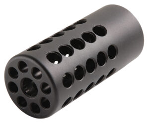 Tactical Solutions PLCMPMB Pac-Lite Compensator Black Matte Aluminum with 1/2"-28 tpi Threads for 22 LR Ruger Mark I, III, IV, II