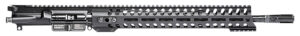 Patriot Ordnance Factory  Minuteman Complete Upper 5.56x45mm NATO 16.50" Black Nitride Barrel Aluminum Black Anodized Receiver 14.50" M-LOK Handguard Lo Pro DI Gas Block (Mid Length)