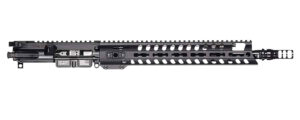 Patriot Ordnance Factory  Renegade + Complete Upper 5.56x45mm NATO 10.50" Black Nitride Barrel Aluminum Black Anodized Receiver 9" M-LOK Handguard Adjustable Block