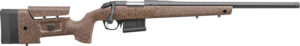 Bergara Rifles B14LM301C B-14 HMR 300 Win Mag 5+1 26" Graphite Black Cerakote Barrel, Black Speckled Brown Molded w/Mini-Chassis, Adjustable LOP & Cheek Piece Stock, Right Hand