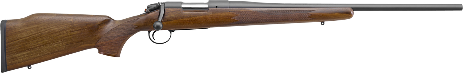 Bergara Rifles B14S002C B-14 Timber 6.5 Creedmoor 4+1 22" Graphite Black Cerakote Barrel, Walnut Monte Carlo Stock