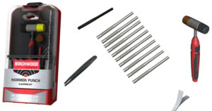Birchwood Casey HMPNCHKIT Hammer & Punch Kit  19 Pieces