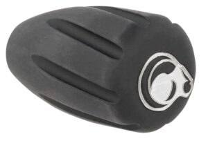 Christensen Arms 8100001900 Tactical Bolt Knob Black w/ White Logo Hardcoat Anodized Aluminum