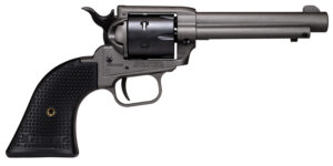 Heritage Mfg SRR22C4 Rough Rider  22 LR 6rd 4.75", Tungsten Gray Frame & Barrel, Black Satin Cylinder, Black Polymer Grips