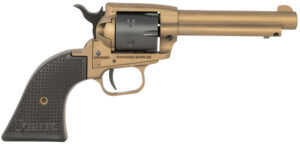 Heritage Mfg SRR22A4 Rough Rider  22 LR 6 Shot, 4.75" Burnt Bronze Cerakote Steel Barrel, Frame, Black Satin Cylinder, Black Polymer Grip, Hammer/Thumb Safety, Exposed Hammer