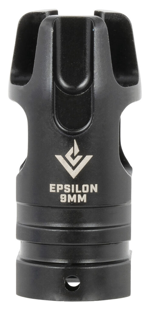 VG6 Precision  EPSILON  9mm Luger 1/2"-28 tpi 2.21" OAL, Black Stainless Steel