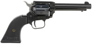 Heritage Mfg RR22B4PG Rough Rider  22 LR 6 Shot, 4.75" Black Steel Barrel, Black Cerakote Zinc Alloy Frame, Black Cerakote Cylinder, Black Polymer Grip, Hammer/Thumb Safety, Exposed Hammer