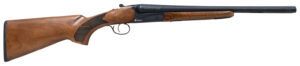 Citadel CITSBS1218 Coach  Compact Frame 12 Gauge Break Open 3" 2rd 18.50" Blued Barrel & Receiver, Walnut Fixed Stock, Ambidextrous
