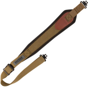 Heritage Cases 8110 Long Gun Sling Olive Canvas w/Leather Trim 33"-46" OAL