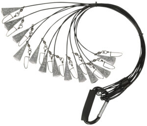 Higdon Outdoors 30330 Battleship Rig  Black 54" Long 12 Pack