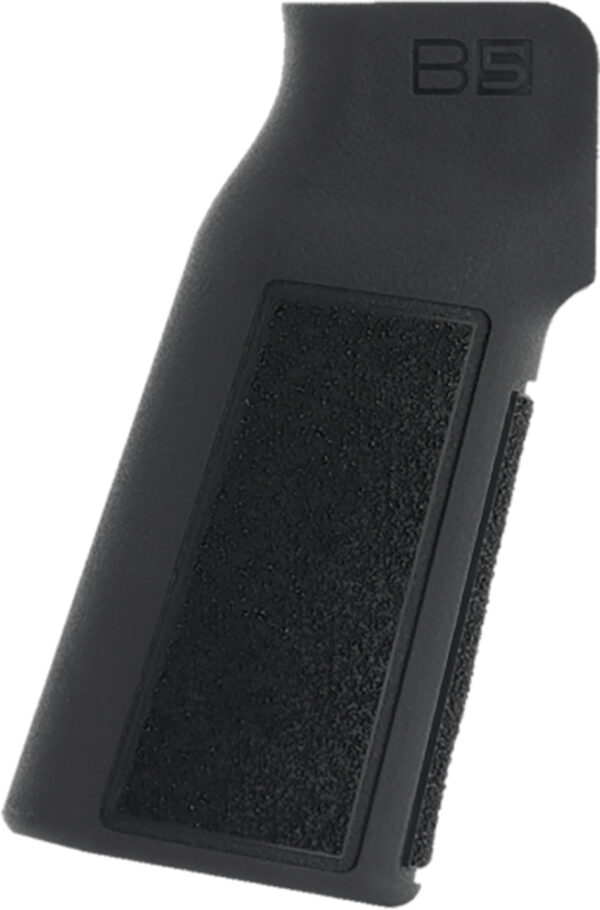B5 Systems PGR1452 Type 22 P-Grip  Black Aggressive Textured Polymer, Increased Vertical Grip Angle with No Backstrap, Fits AR-Platform