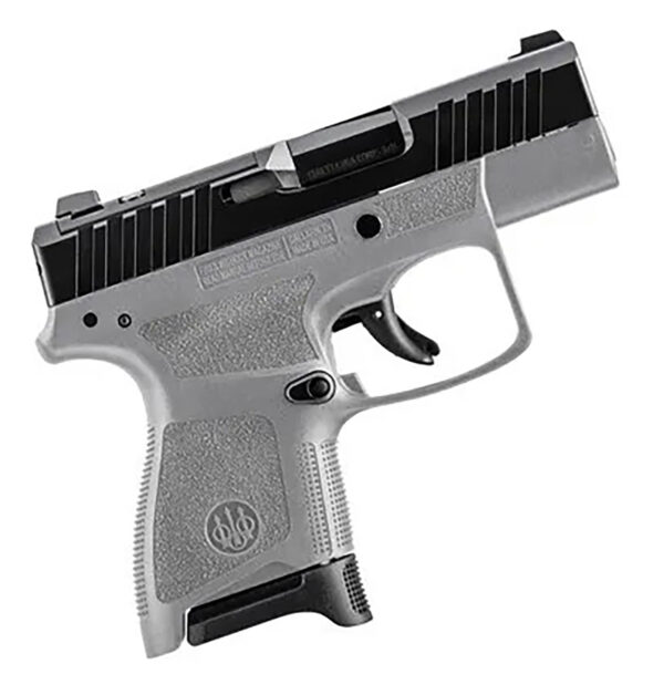 Beretta USA JAXN9268A1 APX A1 Carry Micro-Compact Frame 9mm Luger 8+1 3" Blued Steel Barrel, Black Serrated Steel Slide, Wolf Gray Polymer Frame, Polymer Grip