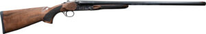 Pointer FT61228HT Side By Side  12 Gauge 3" 2rd 28" Blued Barrel, Color Case Hardened Rec, Fixed Walnut Stock, Bead Sight, 5 Chokes