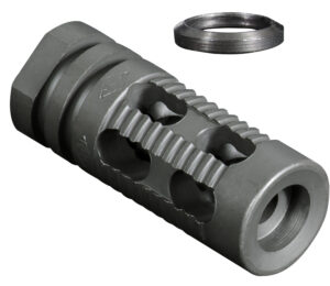 Yankee Hill 285M2 Phantom Comp/Brake with Smooth End, 1/2"-28 tpi Threads 2.25" OAL for 5.56mm