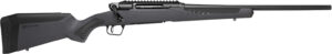 Savage Arms 57910 Impulse Driven Hunter 300 Win Mag 3+1 20" Matte Black Threaded Barrel, Matte Black Carbon Steel Receiver w/Picatinny Rail, Gray AccuStock Synthetic Stock, Ambidextrous