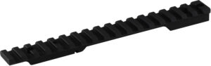 Seekins Precision 0010710013 Remington 700 Short Action 0 MOA #6 Screws  Black Anodized