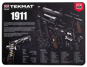 TekMat TEKR2019113D  Ultra 20 Cleaning Mat Black/White Rubber 15"x20" 1911 Parts Diagram